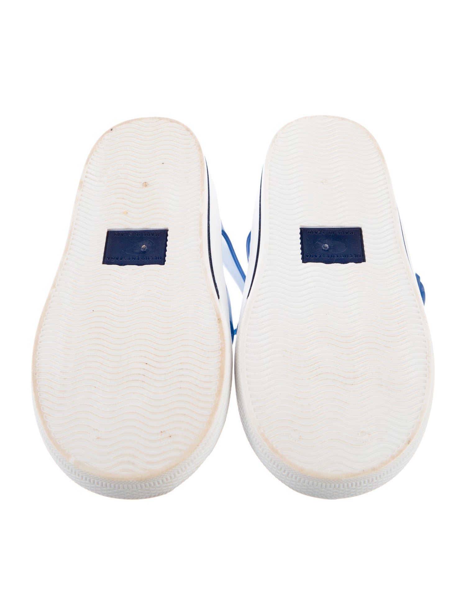 Dolce & Gabbana toddler boys' blue and white sandals